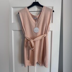 Petal and Pup Romper Blush Pink
